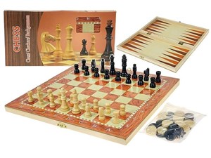 Obrazek Szachy drewniane