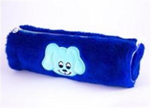 Bild von Piórnik włochacz Głowa psa niebieski