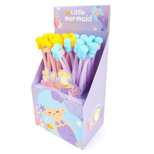 Bild von Długopis żelowy Silky Little mermaid MIX (24szt)