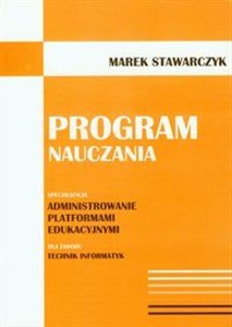 Bild von Program nauczania Specjalizacja: Administrowanie platformami edukacyjnymi dla zawodu technik informatyk