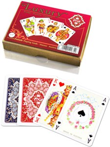 Obrazek Karty do gry Piatnik 2 talie lux luxury