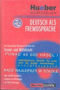 Obrazek Hueber Worterbuch Deutsch als Fremdsprache
