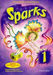 Obrazek Sparks 1 Podręcznik + CD Szkoła podstawowa