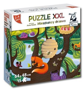 Bild von Puzzle XXL Mieszkańcy drzewa 2-4 lata