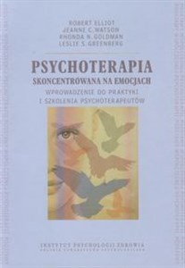 Bild von Psychoterapia skoncentrowana na emocjach Wprowadzenie do praktyki i szkolenia psychoterapeutów