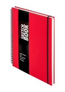 Bild von Szkicownik notes A4+ czerwony