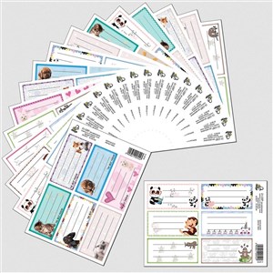 Bild von Nalepki na zeszyt Best friend (1 szt.) mix