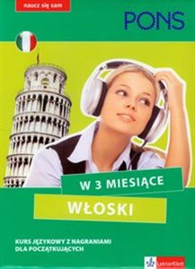 Bild von PONS Włoski w 3 miesiące mp3 Kurs językowy z nagraniami dla początkujących