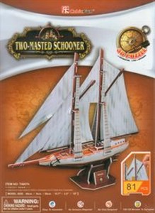 Bild von Puzzle 3D Two-Masted Schooner