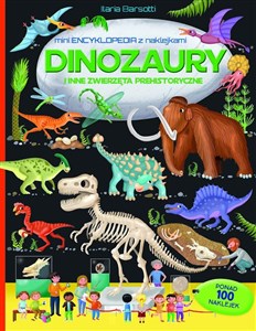 Obrazek Mini encyklopedia z naklejkami. Dinozaury i inne..