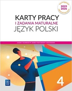 Bild von Język polski 4 Karty pracy i zadania maturalne Zakres podstawowy i rozszerzony Liceum Technikum