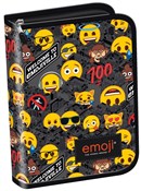 Pokaż szczegóły dla Piórnik dwuklapkowy bez wyposażenia Emoji yellow Polska książka : Piórnik dw...