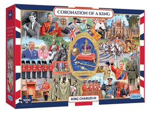Obrazek Puzzle 1000 Król Karol III