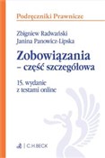 Zobowiązan... - Zbigniew Radwański, Janina Panowicz-Lipska -  Książka z wysyłką do Niemiec 