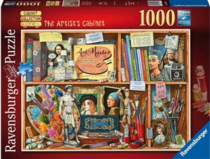 Obrazek Puzzle 2D 1000 Szafa artysty 14997