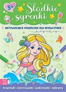 Bild von Słodkie syrenki Aktywizująca książeczka dla dziewczynek