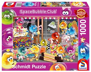 Bild von Puzzle 1000  PQ SpaceBubble Club w sklepie ze słodyczami