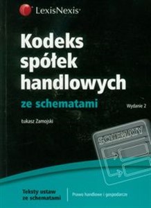 Obrazek Kodeks spółek handlowych ze schematami