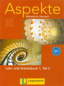 Bild von Aspekte 1 B1+ Lehr und Arbeitsbuch Teil 2 z płytą CD