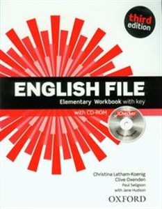 Bild von English File Elementary Workbook with key + CD-ROM