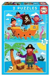 Bild von Puzzle 2x20 Piraci G3