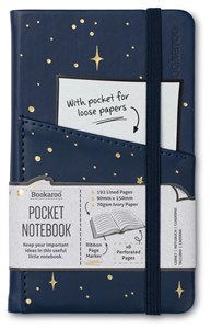 Obrazek Notatnik A6 V&A Bookaroo Journal Pocket księżyc i gwiazdy
