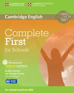 Bild von Complete First for Schools Workbook without Answers + CD