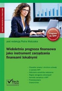 Obrazek Wieloletnia prognoza finansowa jako instrument zarządzania finansami lokalnymi + CD