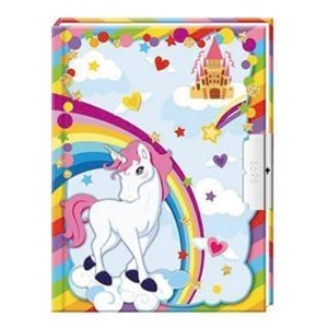 Obrazek Pamiętnik zamykany Unicorn