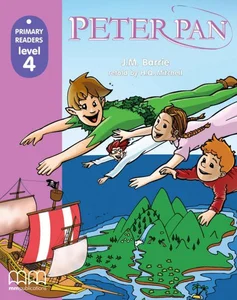 Bild von Peter Pan Students Book + CD level 4