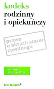 Obrazek Kodeks Rodzinny i Opiekuńczy 2019