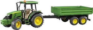 Bild von Traktor John Deere 5115M z przyczepą wywrotką