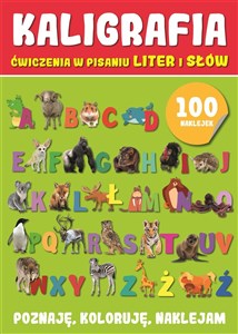 Obrazek Poznaję, koloruję, naklejam - Kaligrafia