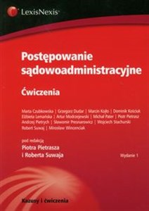 Bild von Postępowanie sądowoadministracyjne Ćwiczenia