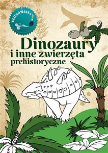 Obrazek Dinozaury. Kolorowanka