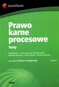 Obrazek Prawo karne procesowe Testy