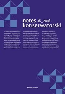 Obrazek Notes konserwatorski Tom 18