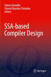 Bild von SSA-BASED COMPILER DESIGN