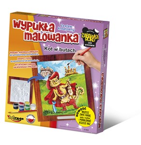 Obrazek WYPUKŁA MALOWANKA BAJKA KOT W BUTACH 61802