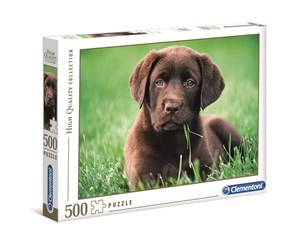 Obrazek Puzzle 500 High Quality Collection Chocolate Puppy