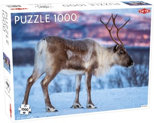 Bild von Puzzle Renifer 1000