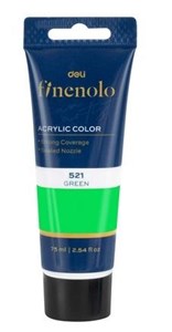 Obrazek Farba akrylowa Finenolo zielona 75ml.