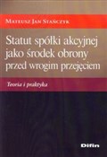 Książka : Statut spó... - Mateusz Jan Stańczyk