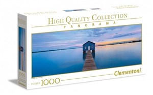 Obrazek Puzzle Panorama High Quality Collection Blue calm 1000