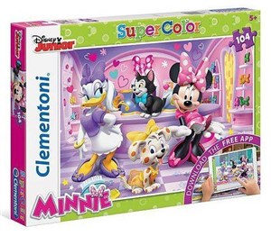 Bild von Puzzle z aplikacją  Minnie 104 el.