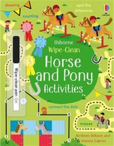 Obrazek Wipe-Clean Horse and Pony Activities