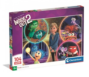 Bild von Puzzle 104 Inside Out 2
