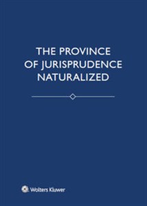 Obrazek The Province of Jurisprudence Naturalized