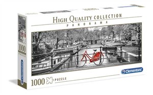 Bild von Puzzle Panorama High Quality Collection Amsterdam Bicycle 1000