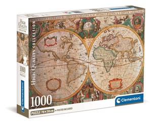 Bild von Puzzle 1000 compact mappa antica